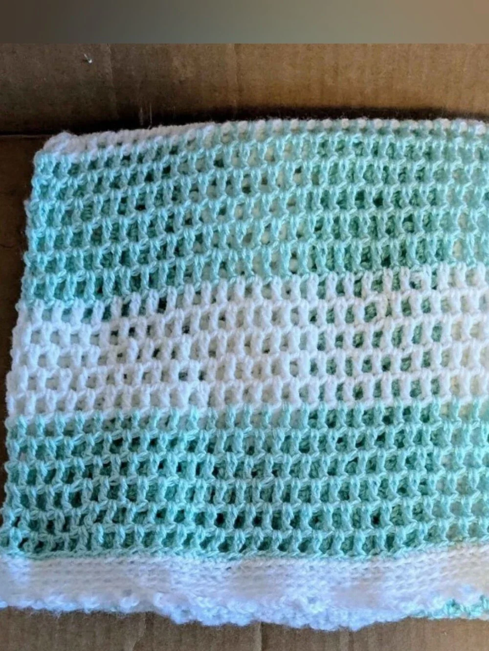 Blanket Baby Infant Handmade 34 Inches x 34 Inches